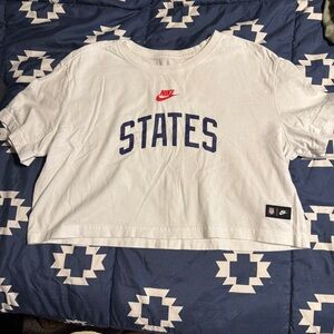 Nike Gray Tee with Logo